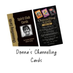Spirit Club Channelling Cards by Psychic Medium Donna Young